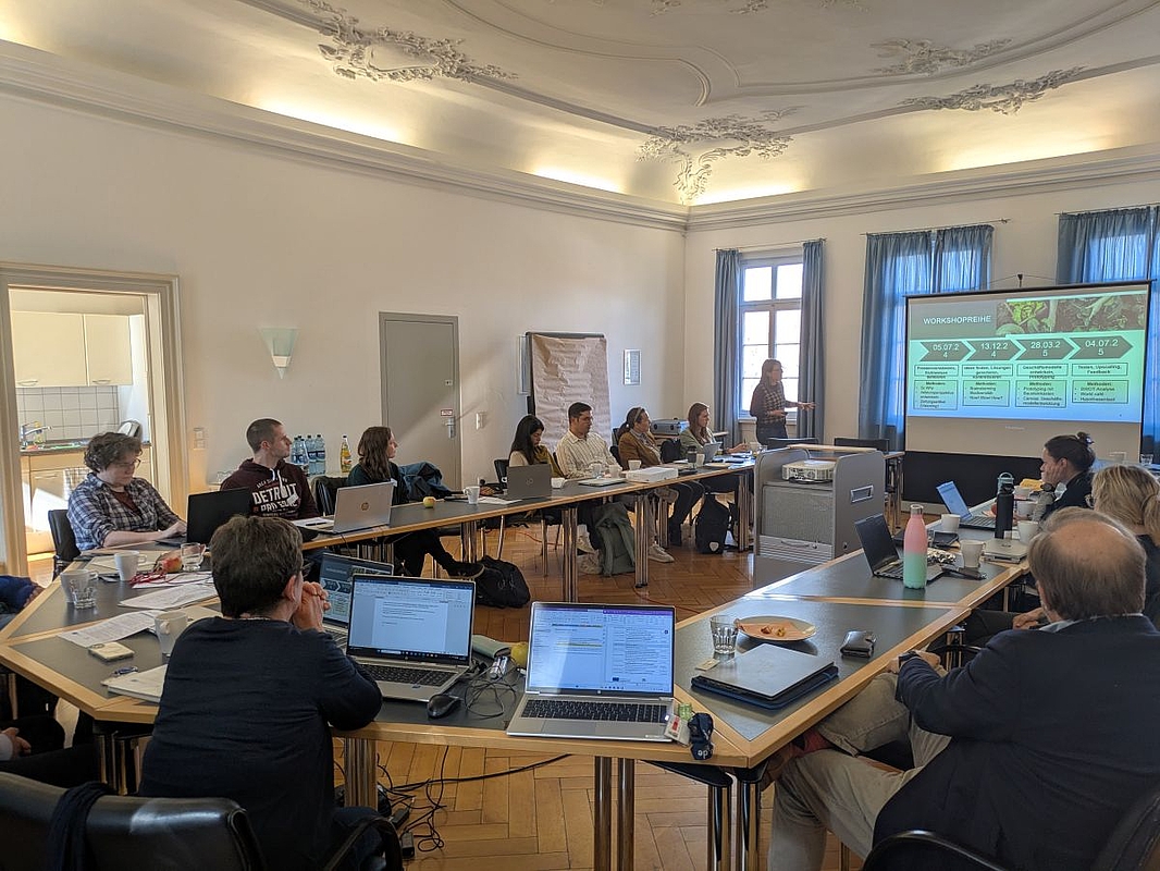 Halbjahrestreffen des BiodivRegio-Teams und Partnerinnen