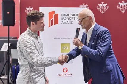 Fotos von der Preisverleihung des Immobilien-Marketing-Awards 2026