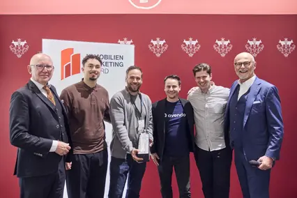 Fotos von der Preisverleihung des Immobilien-Marketing-Awards 2026
