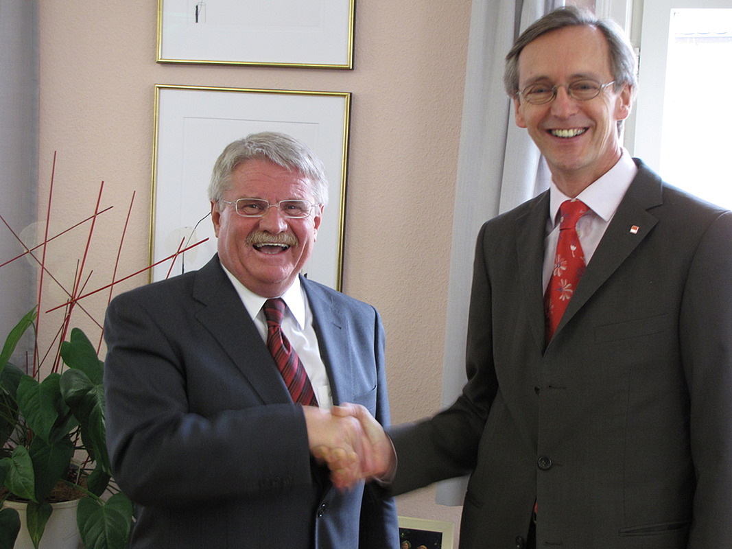 Werner Ziegler und Herbert Schlotter