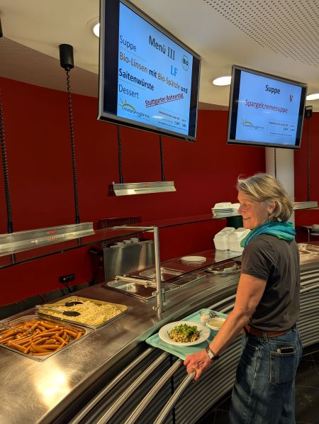 Essensausgabe des Mezzogiornos